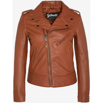 Veste Schott  LCW1601D COGNAC