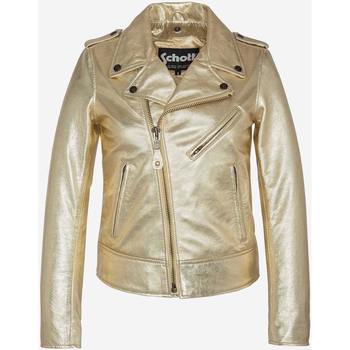 Veste Schott  LCW1601D GOLD