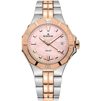 Montre Edox  53020-357RM-ROR, Quartz, 38mm, 20ATM