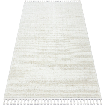 Tapis Rugsx  Tapis SEVILLA PC00B rayures blanc Franges berbère 240×330 cm