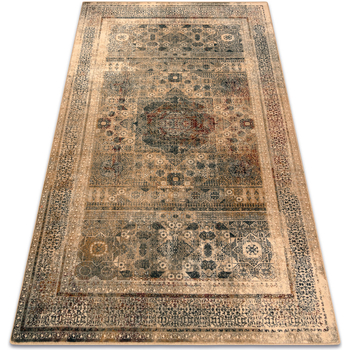 Tapis Rugsx  Tapis en laine OMEGA MAMLUK Rosette vintage crème 200×300 cm