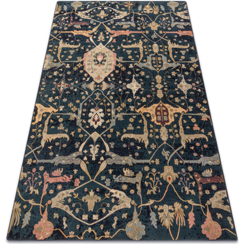 Tapis Rugsx  Tapis en laine POLONIA Persej oriental bleu foncé 200×300 cm