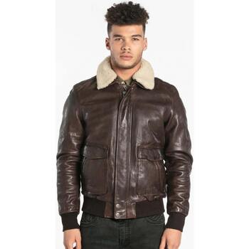 Veste Daytona  CORSAIR FUR SHEEP PETROL BROWN