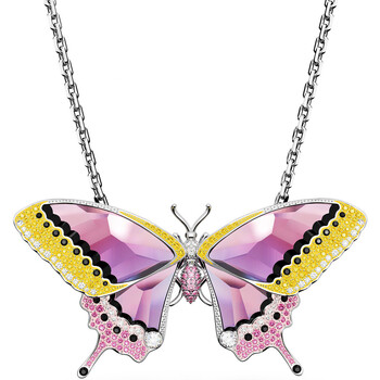 Collier Swarovski  Pendentif et broche  Idyllia papillon