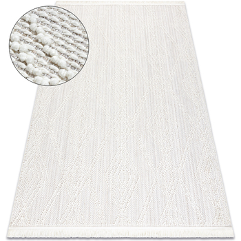 Tapis Rugsx  Tapis NANO EN14A Diamants, bouclé, tissé plat bl 240×330 cm