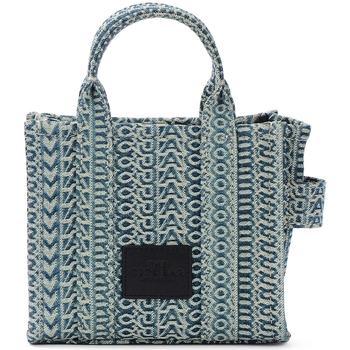 Sac à main Marc Jacobs  Sac  The Mini Monogram Tote Bag en denim bleu