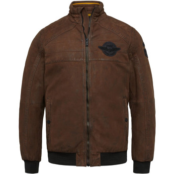 Veste Pme Legend  Veste en Cuir Air Bridge Icon 2.0 Marron