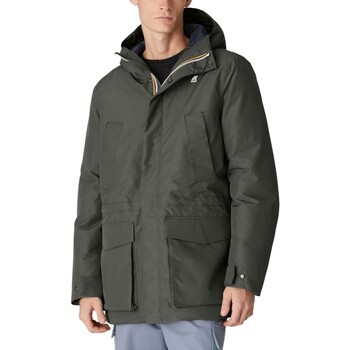 Blouson K-Way  Joshua Thermo Heavy Vert Noirtre