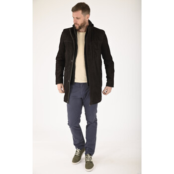 Veste La Canadienne  Veste confortable nubuck marron-037606