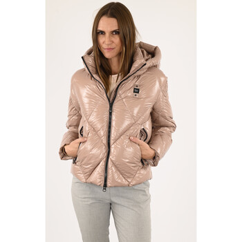 Doudounes Blauer  Doudoune courte rose-046551