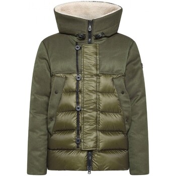 Blouson Peuterey  Veste Courte Lich Tv Ecofur Feuillage Vert