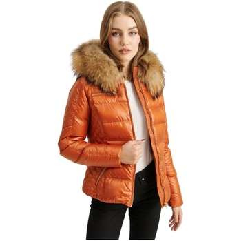 Doudounes Rockandblue  Doudoune a capuche femme  Ref 58436 Orange