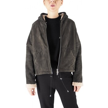 Veste Bully Leather  Veste Sherpa en sude