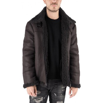 Blouson Bully Leather  Sherpa vintage