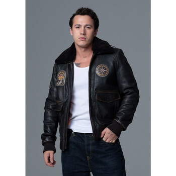 Blouson Redskins  BLOUSON EN CUIR LINER RIBBY