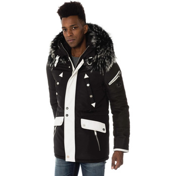 Veste Horspist  BOSS NOIR BLANC COL SILVER