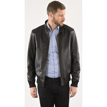 Blouson Serge Pariente  Blouson agneau Expo noir-046071