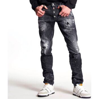 Jeans Dsquared  PAC-MAN BLACK WASH COOL GUY JEANS