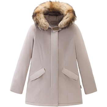 Doudounes Woolrich  LUXURY-ARCTIC-RACCOON-PARKA-TAUPE