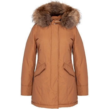 Doudounes Woolrich  ARCTIC-PARKA-RACCOON-CAMEL