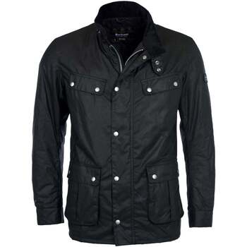 Manteau Barbour  Blouson imperméable  noir en coton ciré