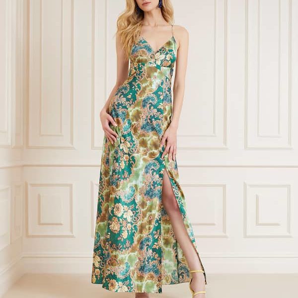 Robe Longue Imprimé Floral Marciano – Guess