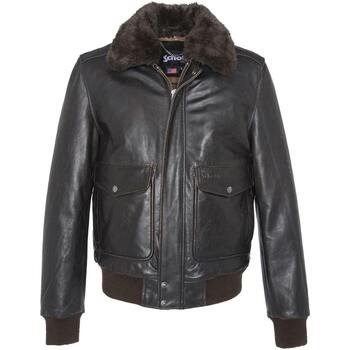 Veste Schott  LC5331X ANT.BROWN