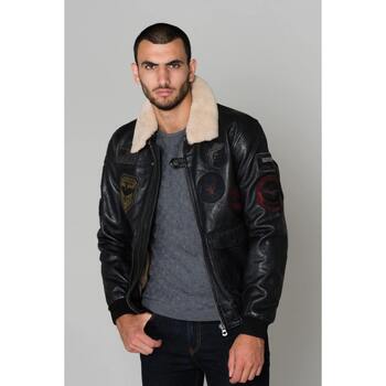 Veste Daytona  MYTHIC FUR SHEEP PETROL BLACK