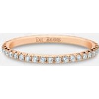 Alliance d'éternité Aura en or rose - De Beers Jewellers