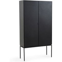 Armoire métal et cuir, 2 portes Réalto – AM.PM