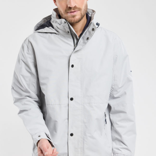 BERMUDES Veste courte imperméable HAMILTON Homme CIMENT XXXXL