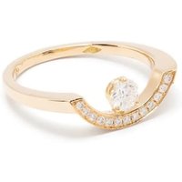 Bague Intrépide grand arc 0.25 carat pavée – Loyal.e Paris