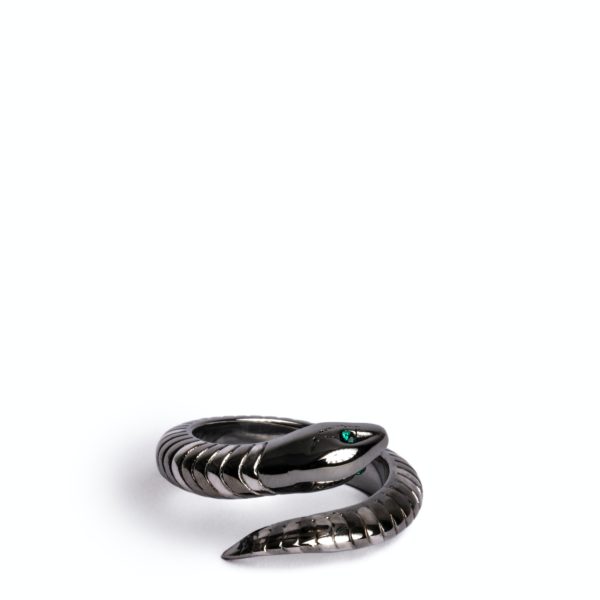 Bague Snake Shiny Silver – Taille 2 – Femme – Zadig & Voltaire