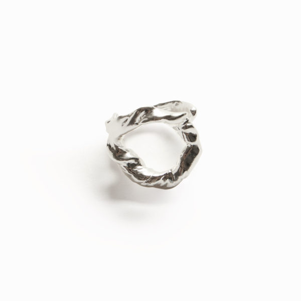Bague lettre O plaquée argent Zalio – Desigual