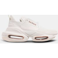 Baskets basses B-Bold en cuir, métal et suède – Balmain