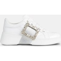 Baskets basses Viv Skate boucle strass – Roger Vivier