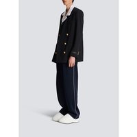 Blazer en laine technique - Balmain