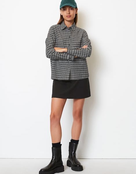 Blouse à carreaux loose - Marc O'Polo