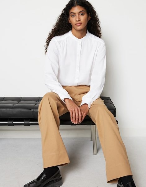 Blouse à col montant relaxed - Marc O'Polo