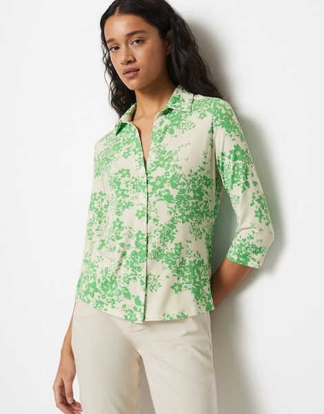 Blouse à imprimé jersey regular - Marc O'Polo
