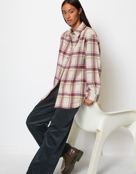 Blouse en flanelle relaxed - Marc O'Polo