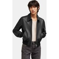 Blouson Zippé En Cuir unisexe – AMI Paris