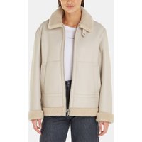 Blouson aviateur en cuir – Calvin Klein