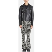 Blouson biker en cuir – Balmain