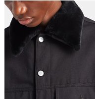 Blouson denim col amovible – Prada