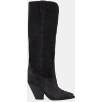 Bottes Lomero cuir velours – Isabel marant