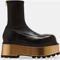 Bottes à plateforme en cuir – Balmain