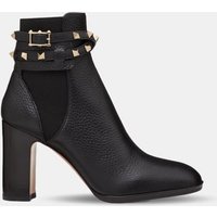 Bottines à talons Rockstud en cuir – Valentino Garavani