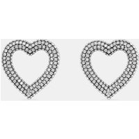 Boucles d’oreilles Heart 2.0 à strass – Balenciaga