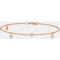 Bracelet My First De Beers Clea cinq diamants en or rose – De Beers Jewellers